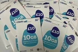 Lebara UK Starter SIM Card Prepaid SMS OTP Code