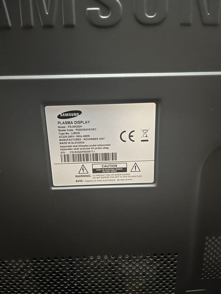 Vendo televisão Samsung