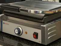 Grill ryflowany Hendi single Panini grill