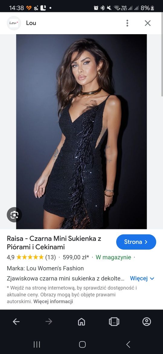 Lou raisa czarna 42