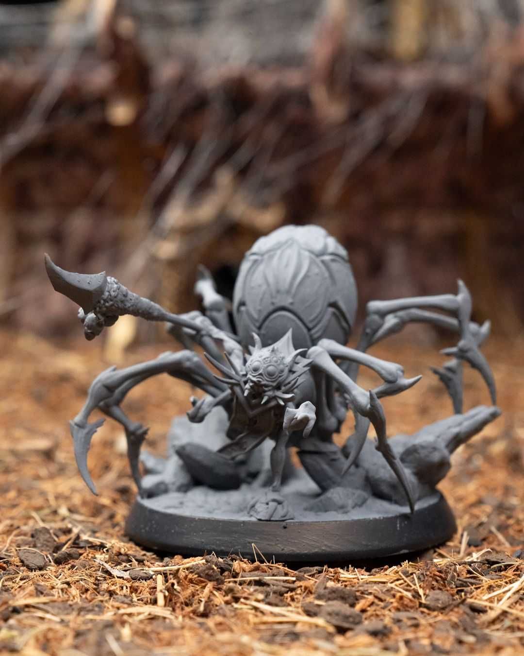 Olbrzymi Pająk Szaman - Figurka 32mm 14K zgodna z DnD RPG Pathfinder
