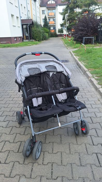 Wozek spacerowy bliżniaczy