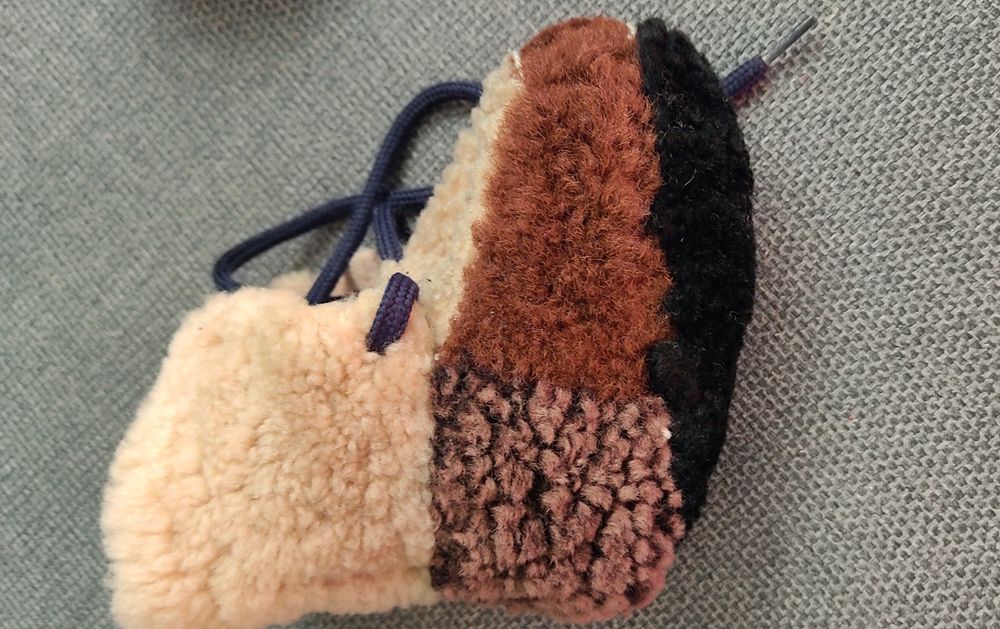 Пінетки зимові дитячі на овчині