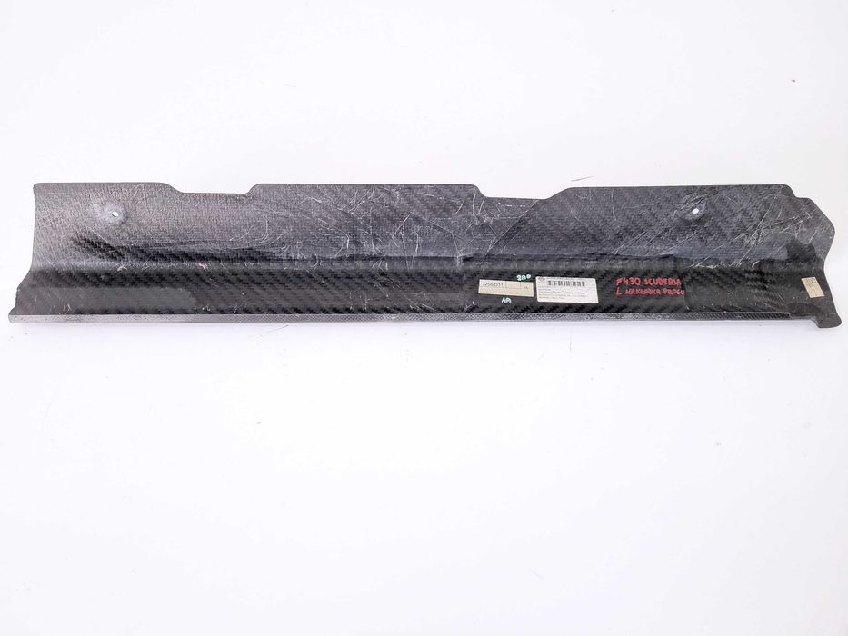 Ferrari 430 Scuderia, Spider 16M - nakładka progu próg LEWA - CARBON