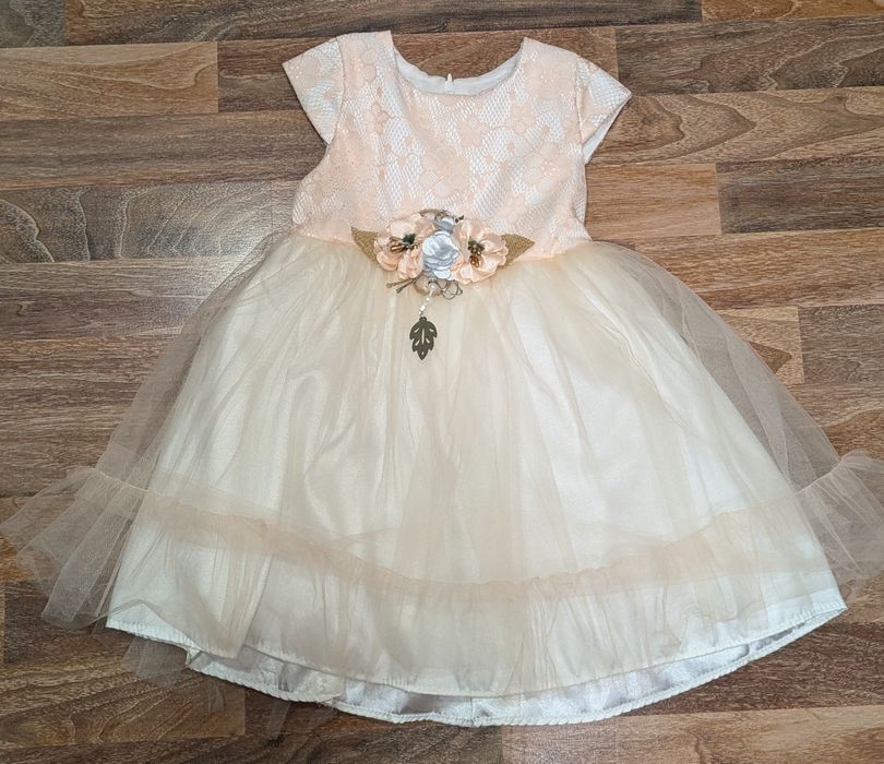 Детское нарядное платье, дитяча святкова сукня