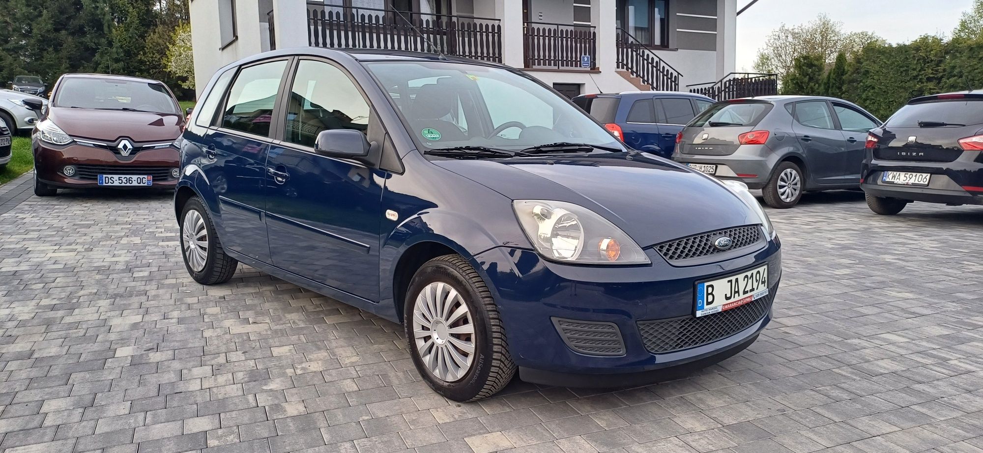 Ford fiesta 1.3#klimatyzacja#BEZWYPADKOWY#serwis#grzana szyba#