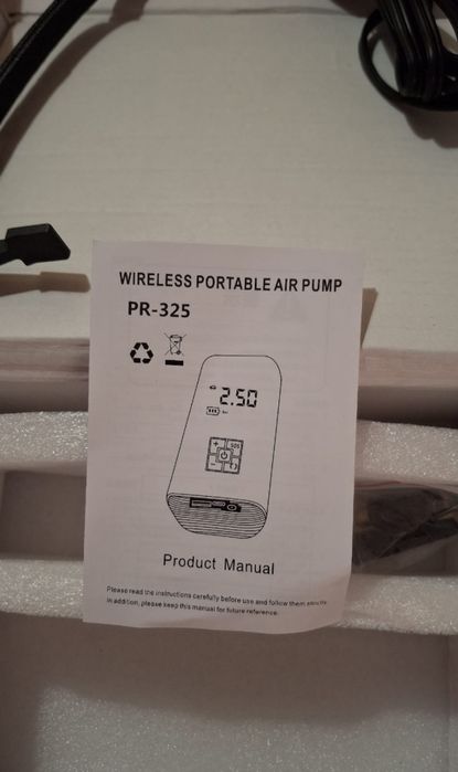 Mini compressor de ar portátil