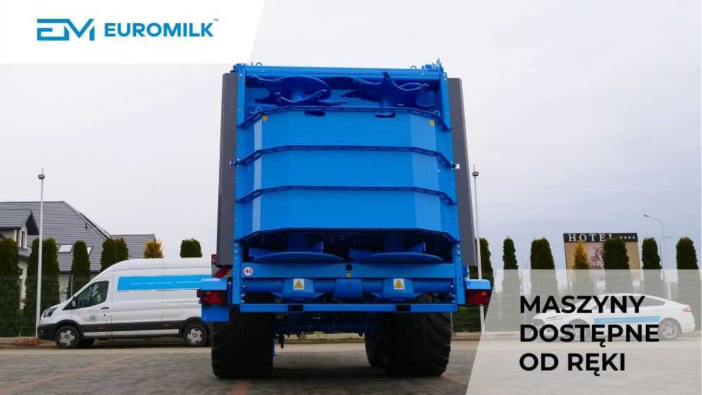 Rozrzutnik obornika EUROMILK Buffalo RXX 2490HD+ (24,8 m3 ) OD RĘKI