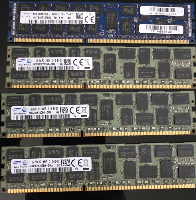 Pamieć Serwerowa 32GB DDR3 ECC [4X8GB] 2Rx4