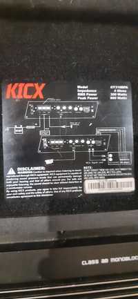 Сабвуфер KICX 900w