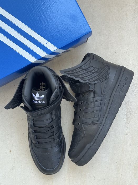 Є В НАЯВНОСТІ‼️Кросівки Adidas Forum Hi Wings 4.0 x Jeremy Scott Black
