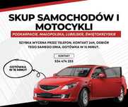 Skup samochodow i motocykli w 15 min uczciwe wyceny dojazd do klienta