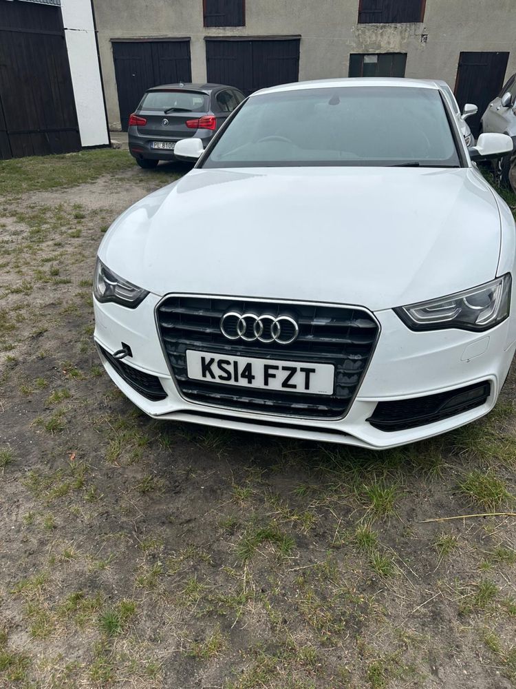 2014 Audi a5 S line 2.0tdi Auto Bialy Anglik