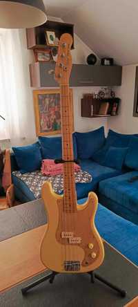 Fender Bullet Bass Oryginalny USA Precision jazz music basowa cream