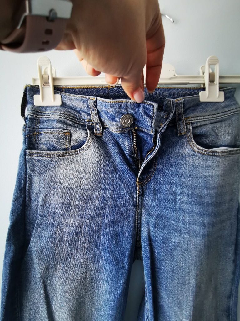 Spodnie jeansowe XS Zara Basic