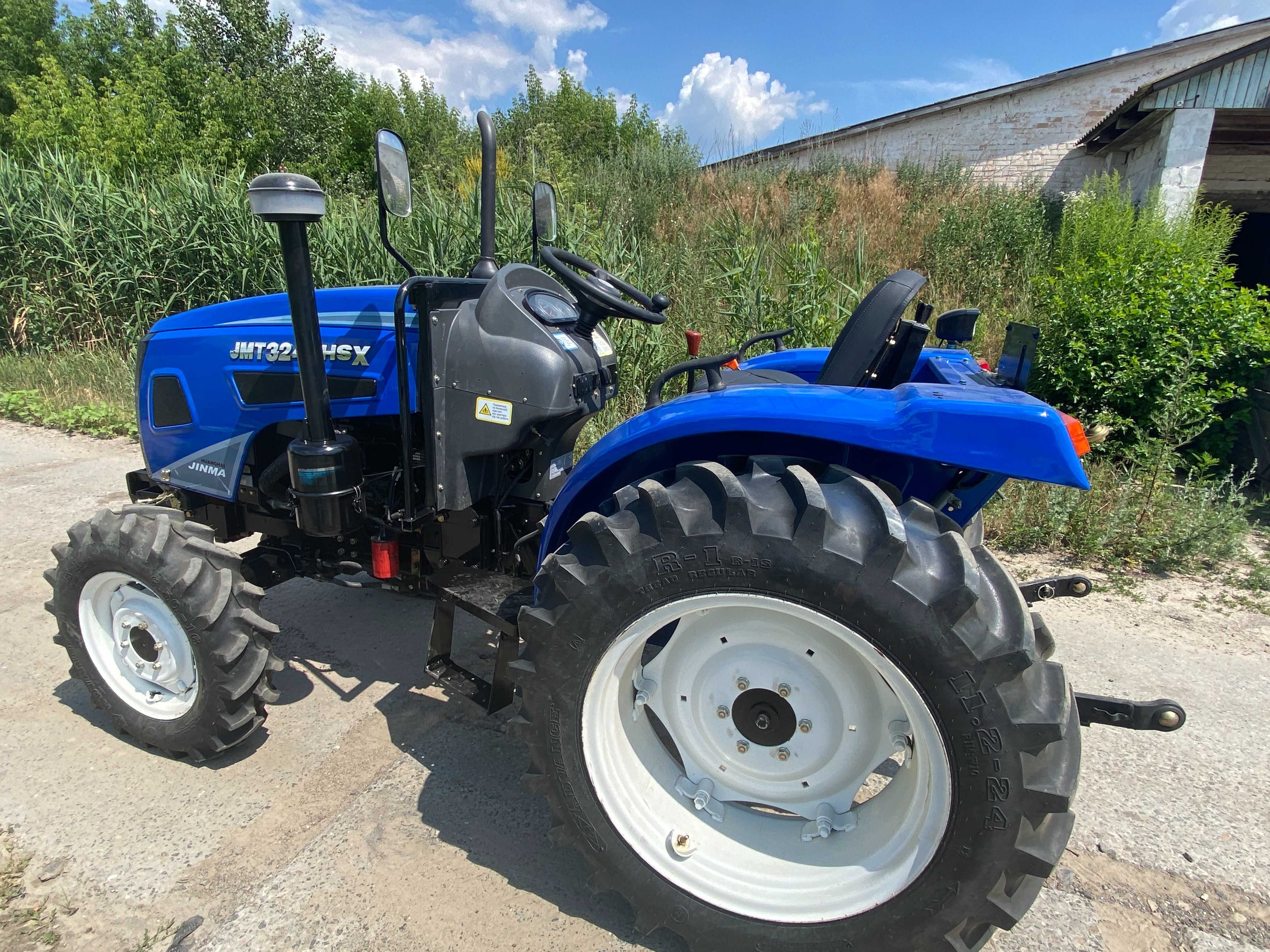 Мінітрактор JINMA (JMT) 3244 HSX Повний привід 24к.с.МАСЛА Гарантія2р
