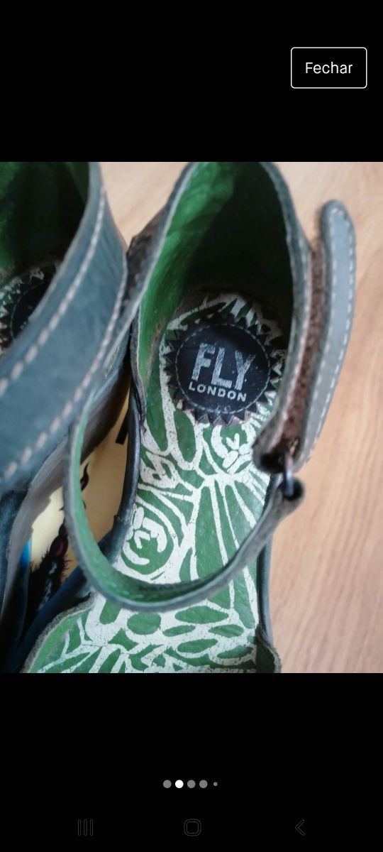 Sapatos fly 36 verdes