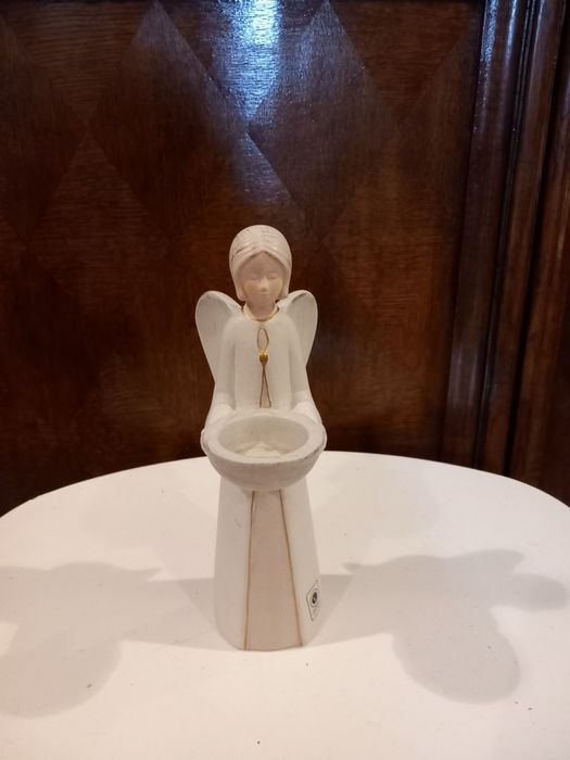 Figurka gipsowa aniołka