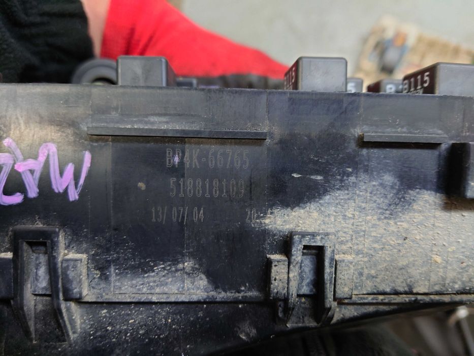 Mazda 3 1.6 CITD Zestaw Startowy Stacyjka Kluczyk Immo Moduł BSI