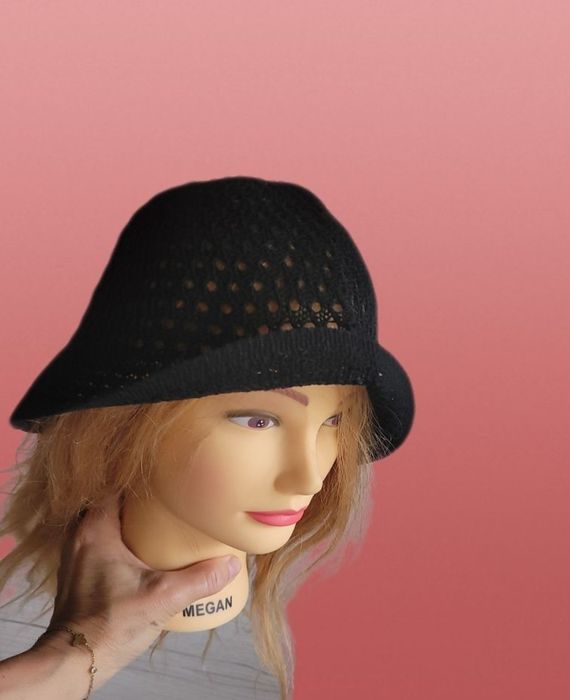 Świetny oddychający kapelusz składany casual bucket