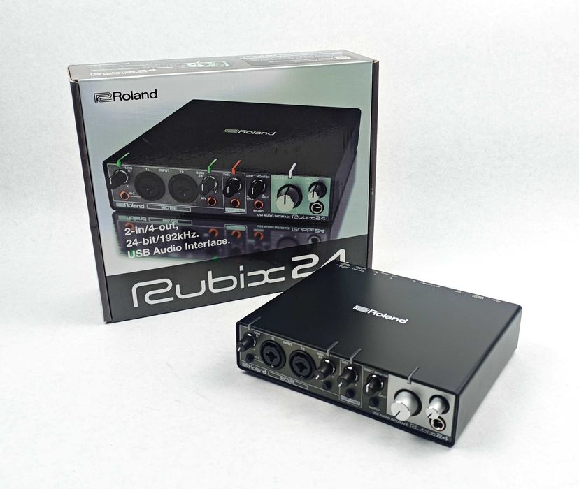 Roland Rubix24 аудіоінтерфейс звукова карта (Loopback)
