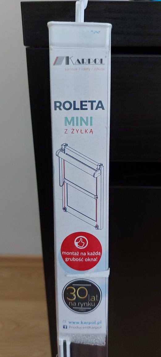 Roleta okienna z żyłką 57x150cm KARPOL