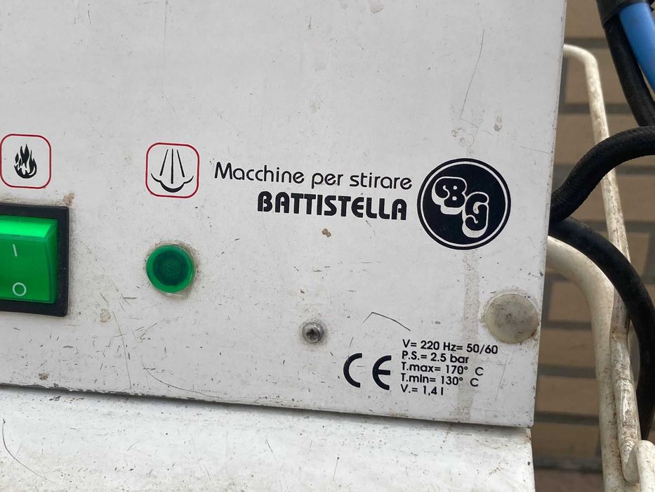 Tábua de Engomar e caldeira "BATTISTELLA"