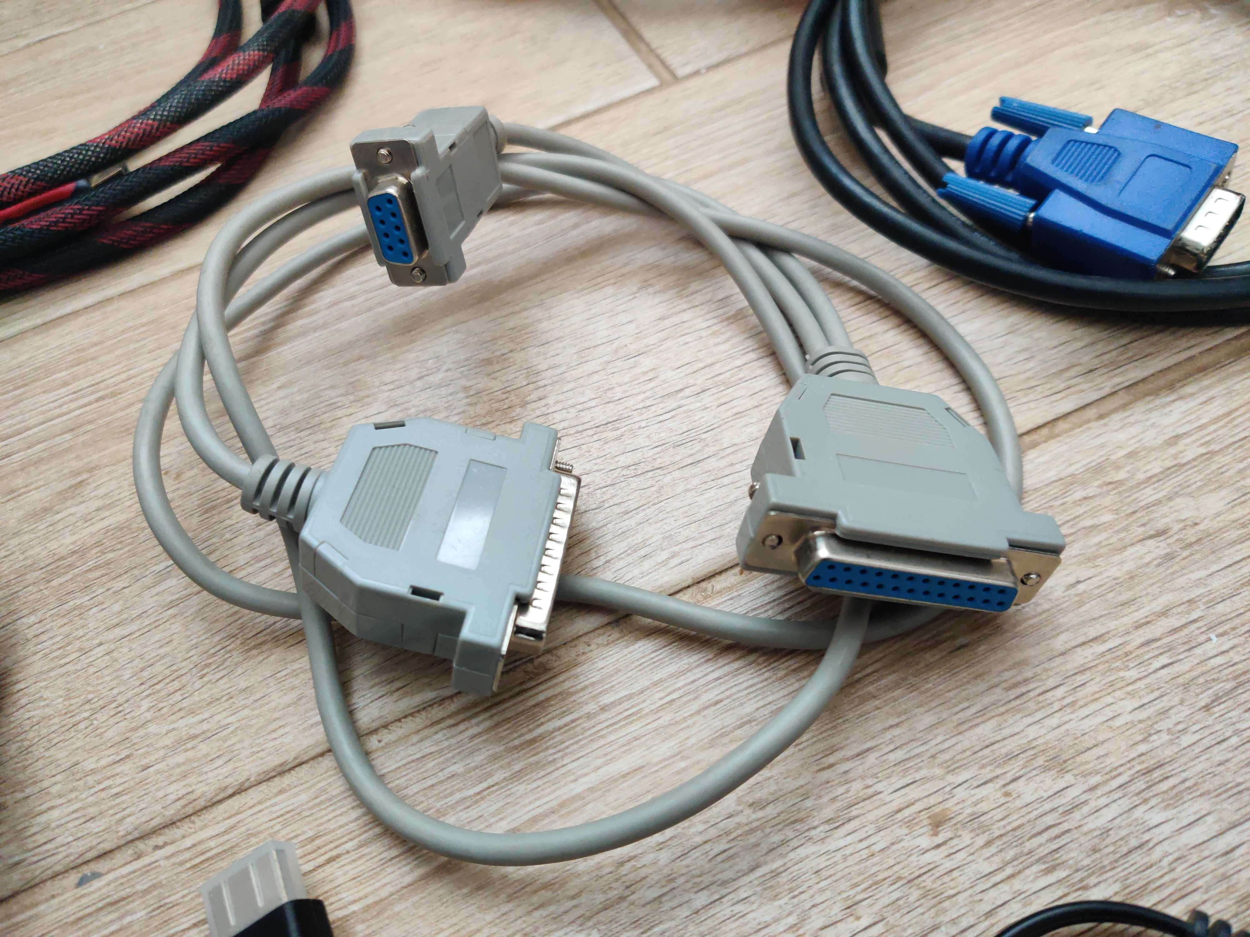 Шнури, перехідники, кабелі (HDMI, DVI,  USB)