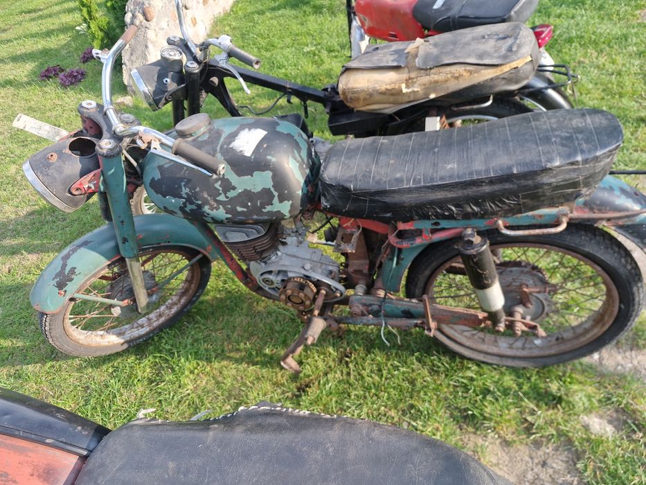 Części wsk 125, wsk 175 lagi rama błotnik Bak koło itp