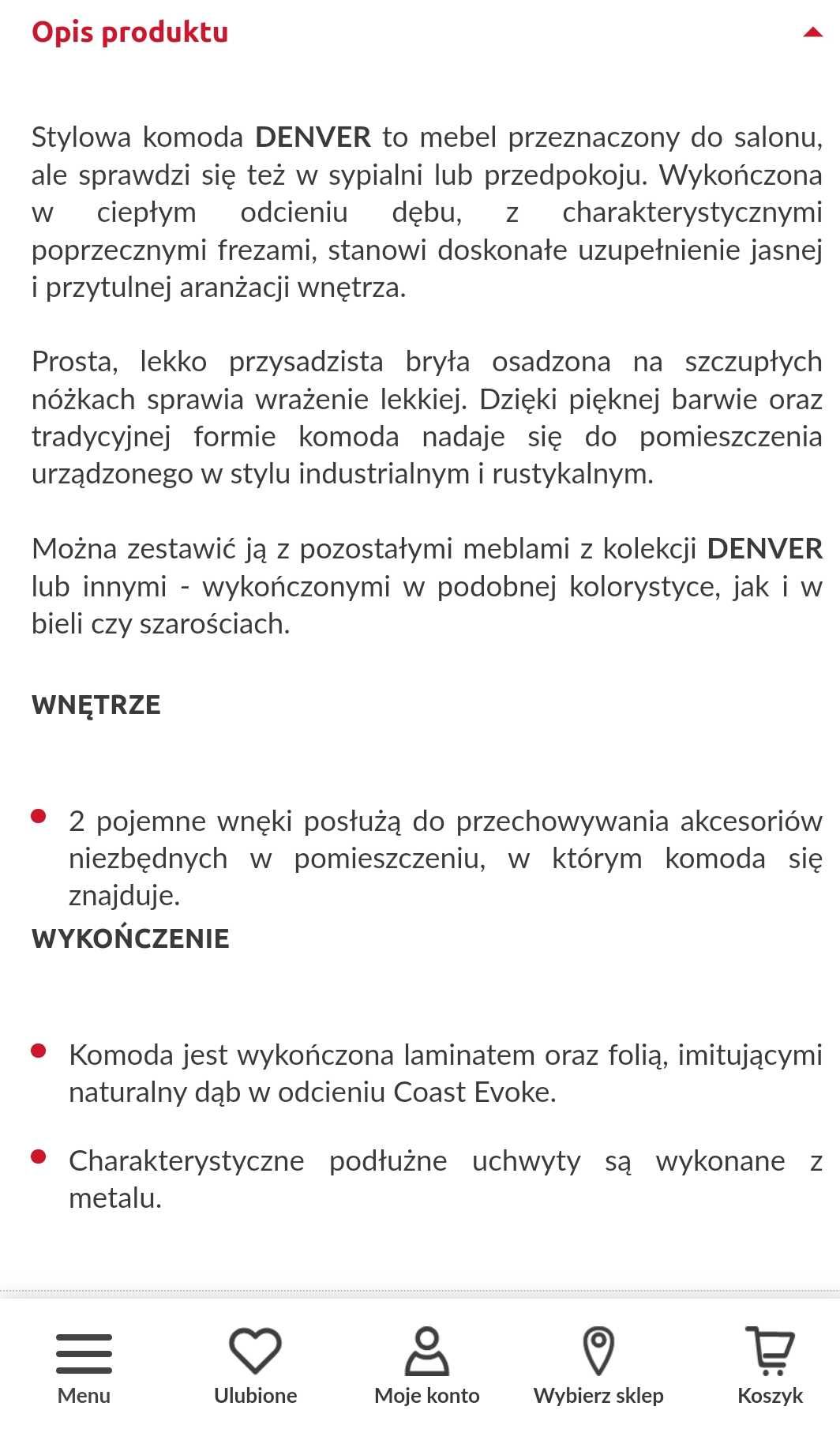 Sprzedam nową komodę - Agata Meble