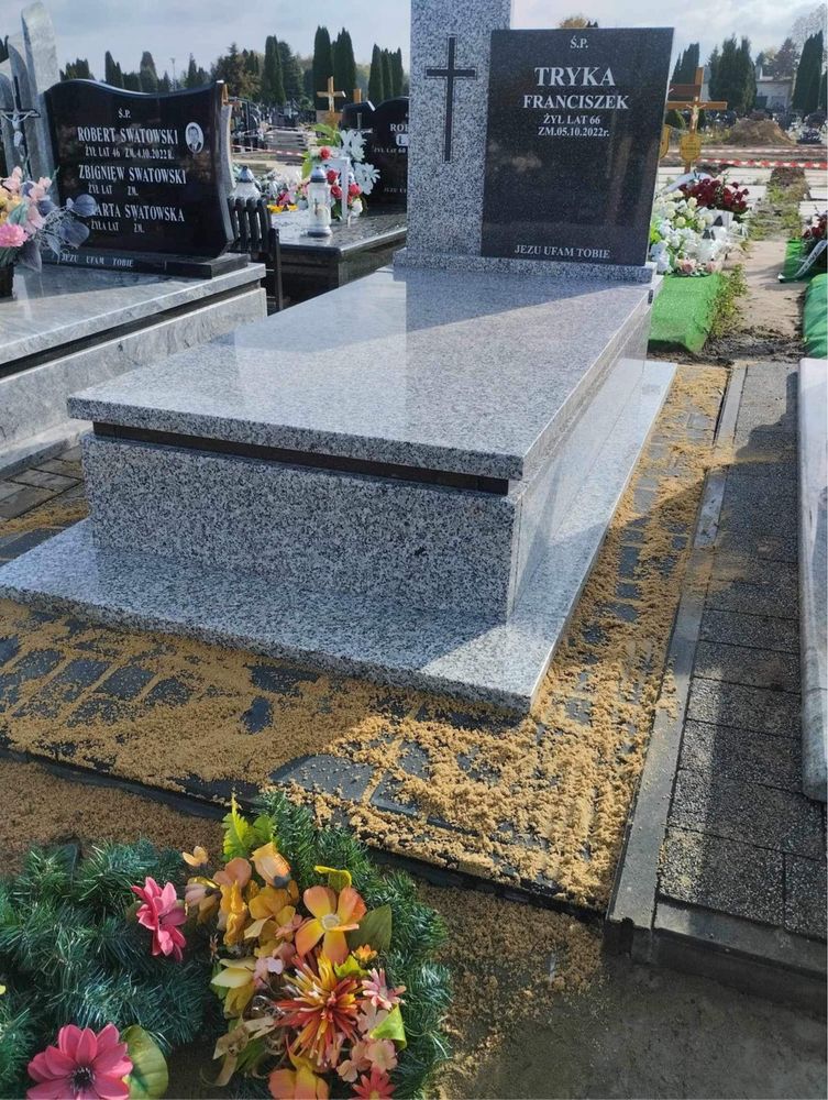 Nagrobek granitowy pomnik grobowiec