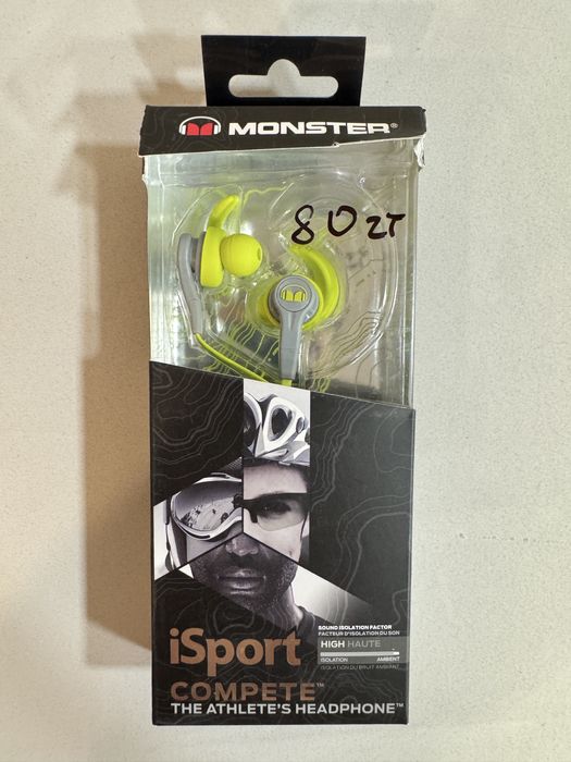 Słuchawki sportowe iSport Compete