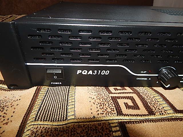 Продам потужний підсилювач Poly-pro PQA3100 19-lnch Rack mount 3100-Wa