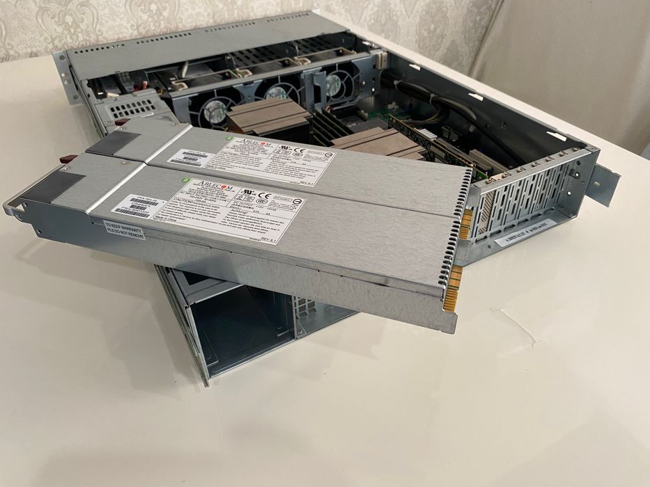 Сервер Supermicro 2U/2×Xeon X5690/96ГБ ECC/RAID/ SAS — 13 000грн