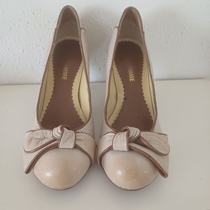 Solo Femme buty skóra