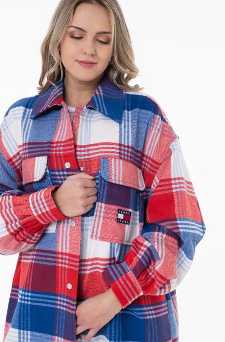 Утеплена подовжена сорочка Tommy Jeans , L/XL