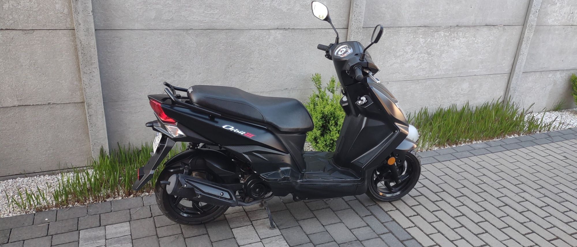 Skuter Sym Orbit III, 49 cm, 2020 rok, mały przebieg