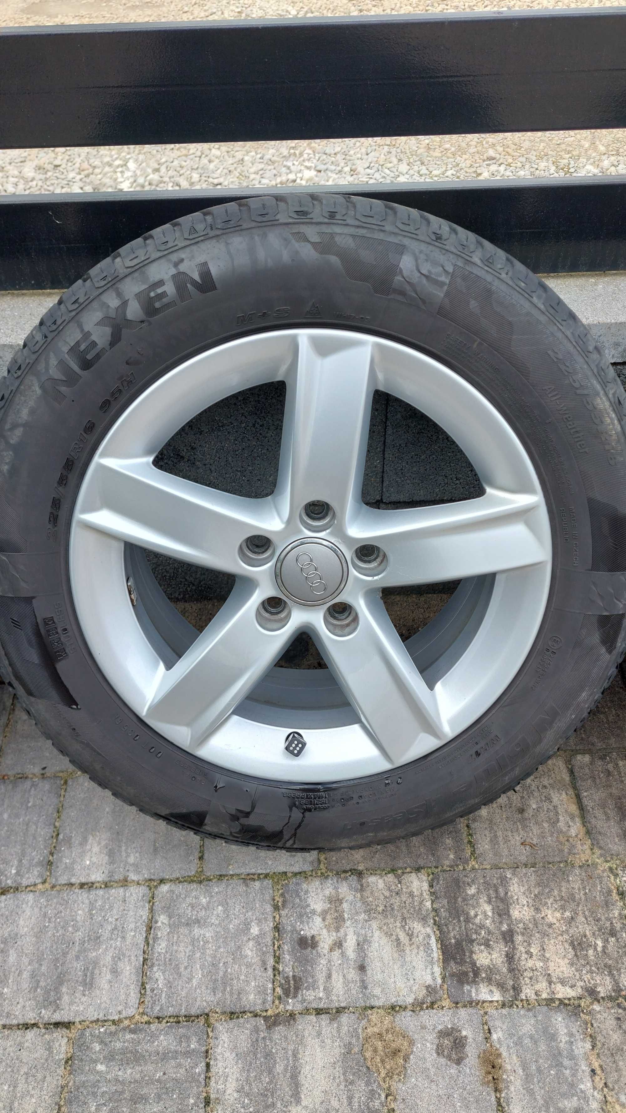 Koła felgi 5x112 16 plus opony wielosezonowe