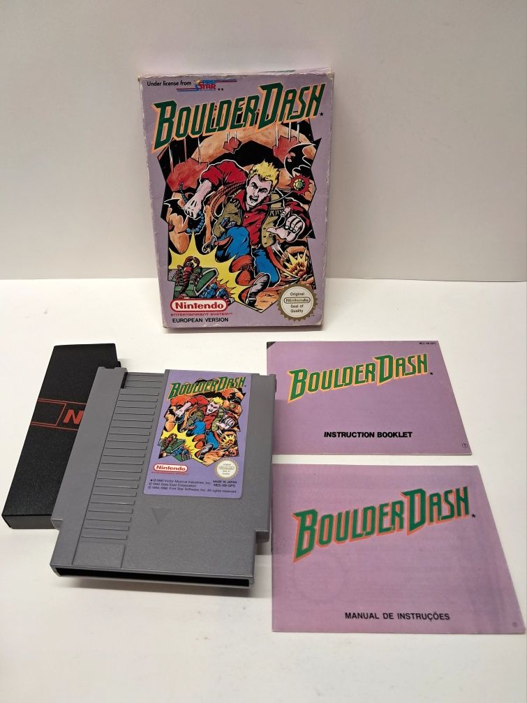 Boulder Dash - Versão PT (NES)