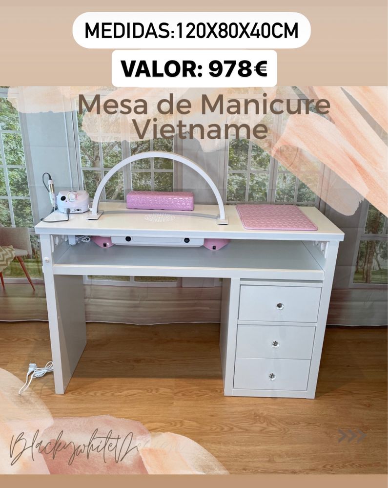 Mesa de Manicure Vietname