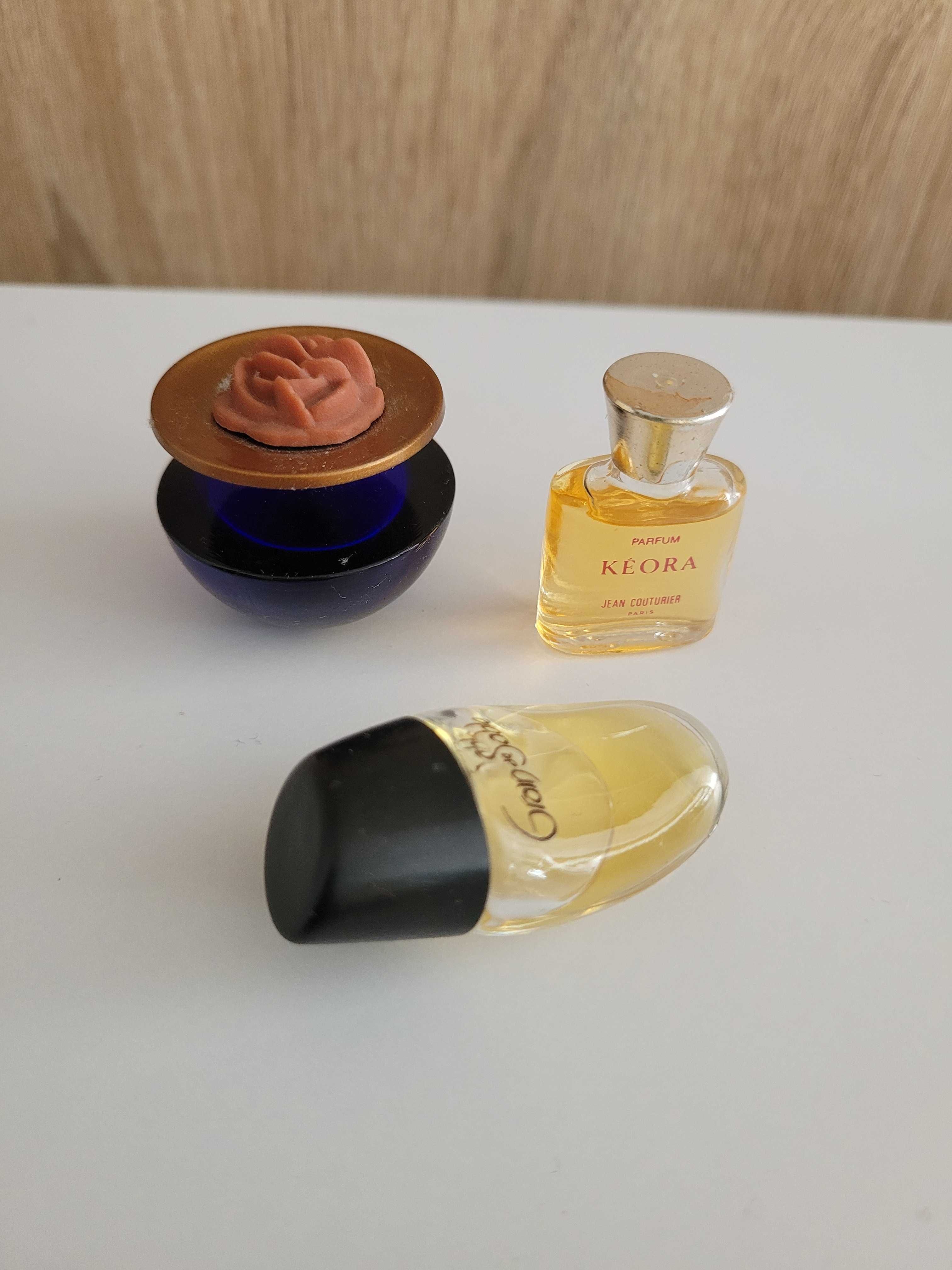 zestaw miniatur perfum retro 3 szt.
