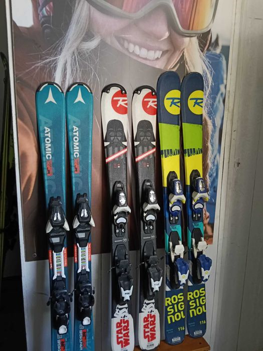 Rossignol 116 super narty  do nauki dla dzieci-okazja/Serwis- Sklep