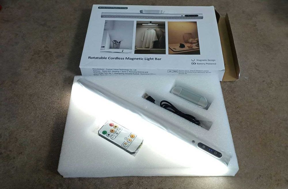 Світильник акумуляторний.Акумуляторна магнітна світлодіодна панель.