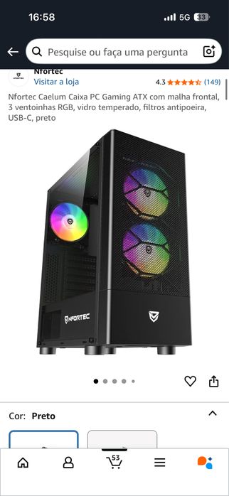 Pc gamer ryzen 5 rtx 5060