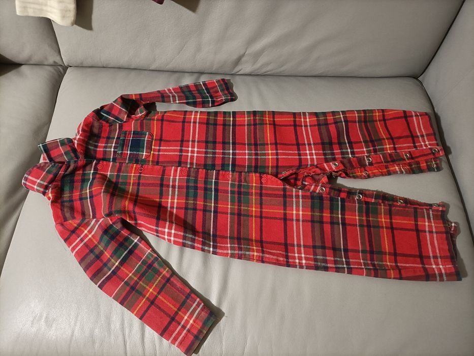 Ромпер сліп чоловічок теплий  на 1,5 - 2 роки next