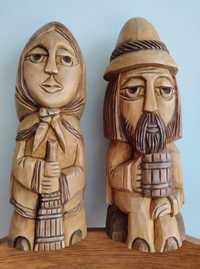 Dziad i Baba Rzeźba w drewnie