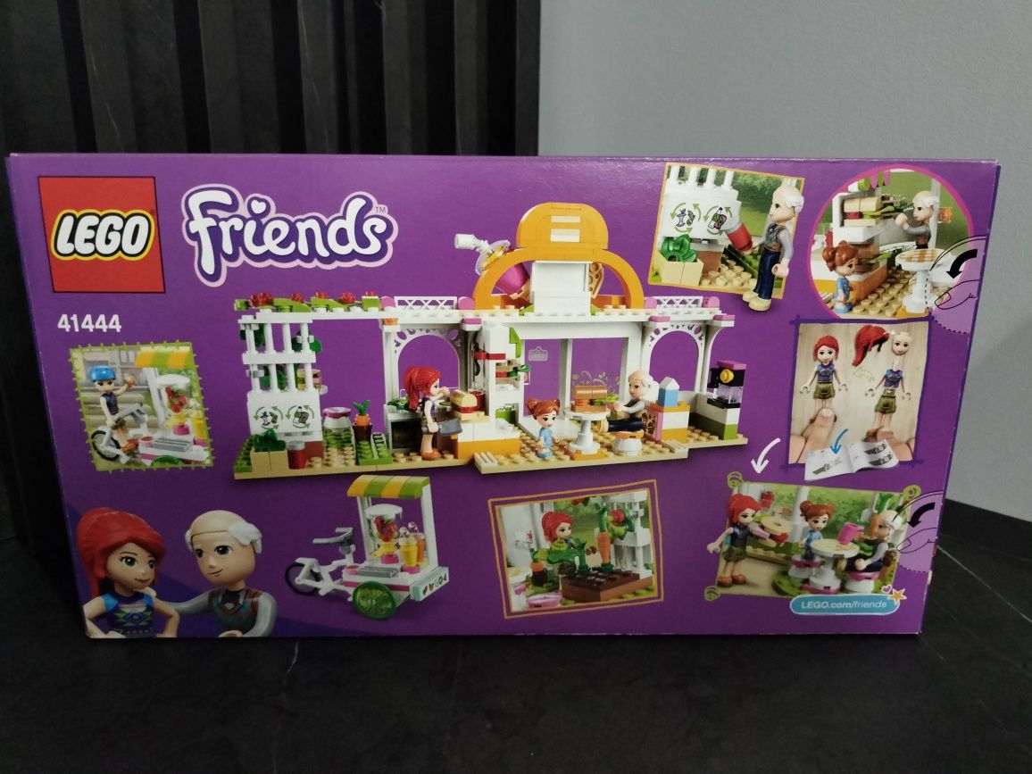 Nowe LEGO friends 41444 Ekologiczna kawiarnia+gratis