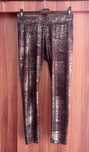 Czarno-srebrne legginsy Guess - rozmiar M.
