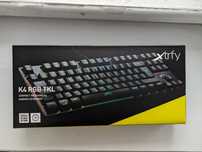 Механическая клавиатура - XTRFY K4 TKL RGB | Красные свитчи | Новая