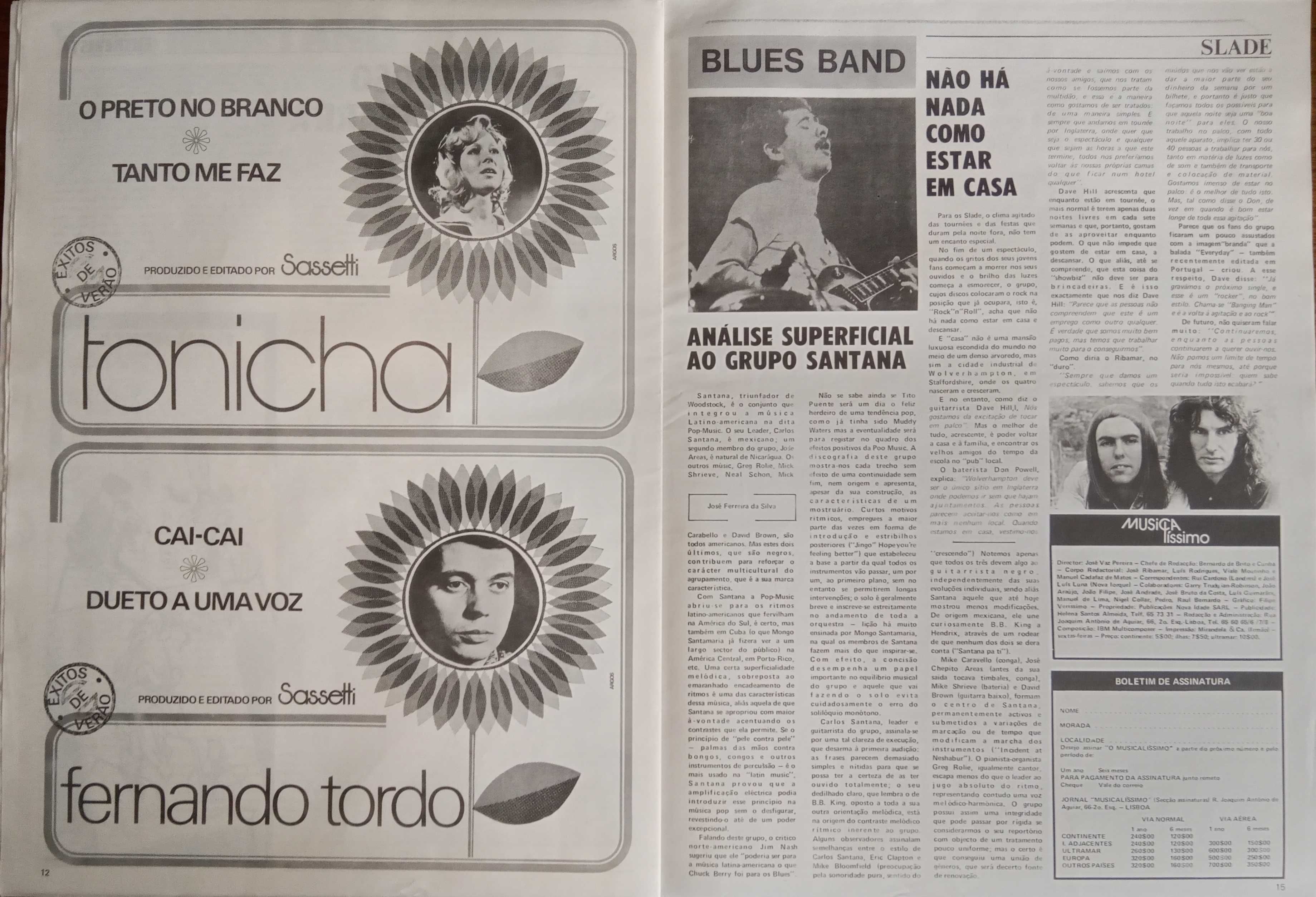 José Afonso	- - -		Musicalíssimo - nr. 91	- - - - -	Jornal